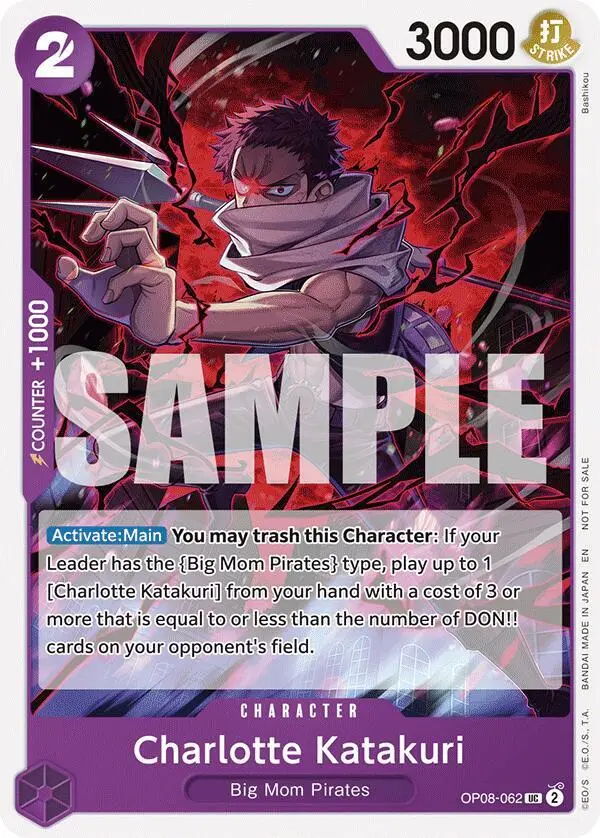 Charlotte Katakuri (Tournament Pack 2025 Vol. 3), One Piece Promotion Cards OP08-062