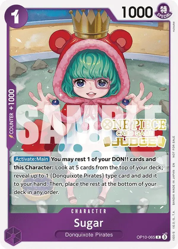 Sugar (Judge Pack Vol. 6), One Piece Promotion Cards OP10-065