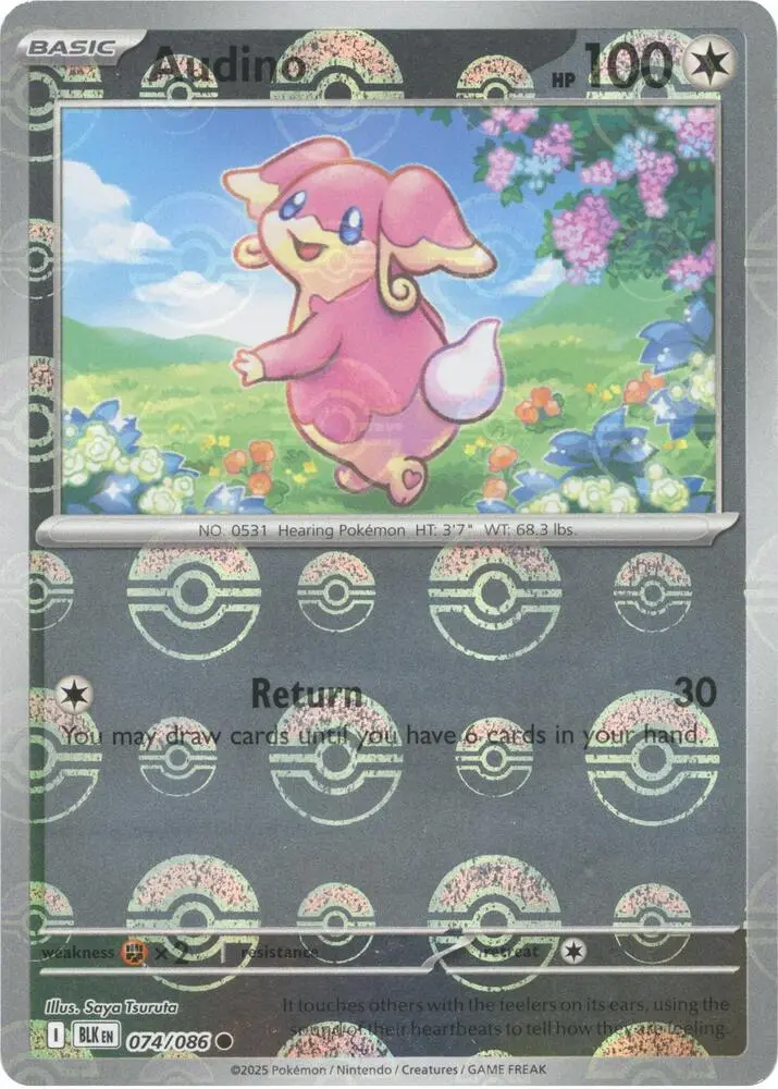 Audino, Black Bolt 074/086