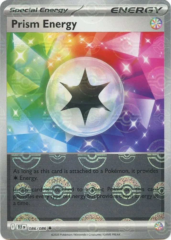 Prism Energy (Poke Ball Pattern), Black Bolt 086/086
