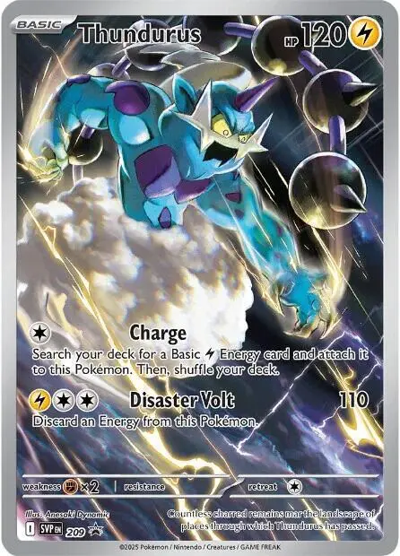 Thundurus, SVP Black Star Promos 209/225