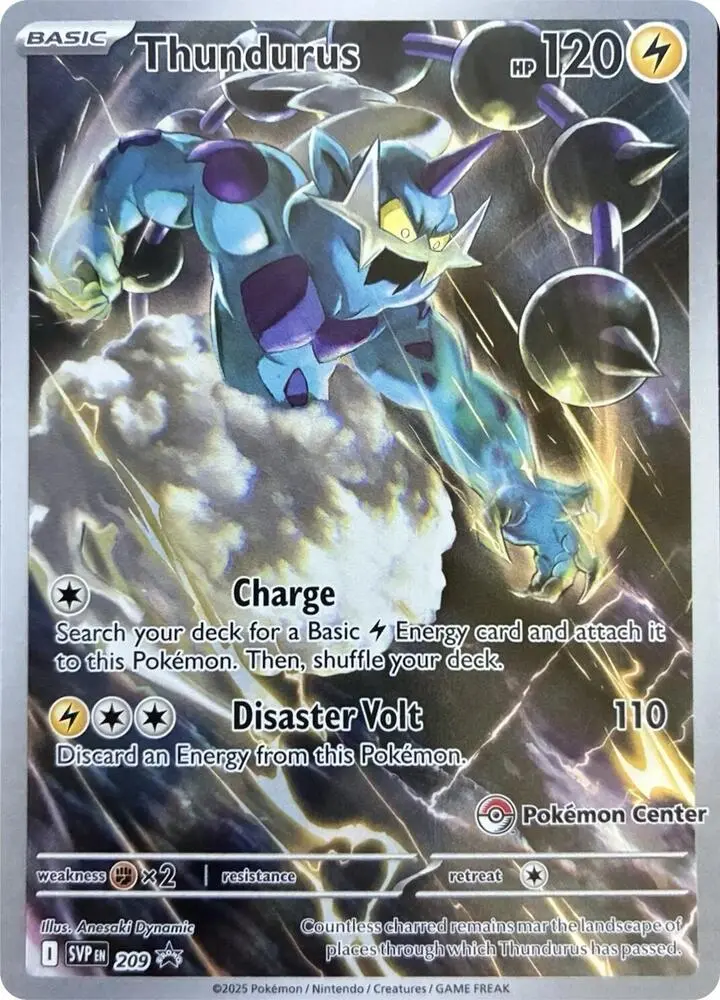 Thundurus, SVP Black Star Promos 209