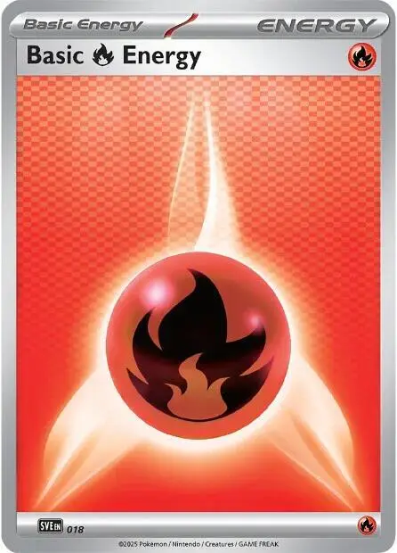 Fire Energy, Scarlet & Violet Energy 018/24