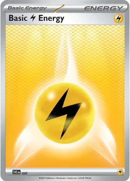 Lightning Energy, Scarlet & Violet Energy 020/24