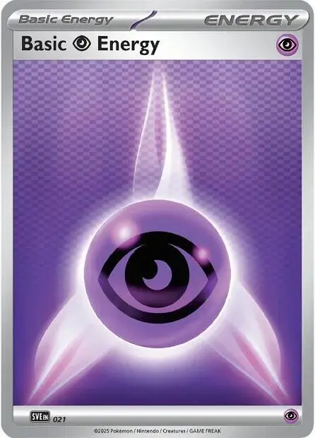 Psychic Energy, Scarlet & Violet Energy 021/24