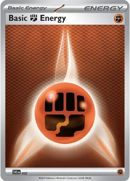 Fighting Energy, Scarlet & Violet Energy 022/24