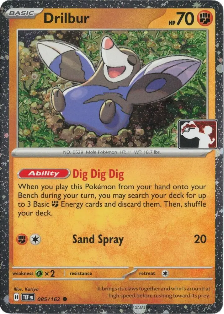 Drilbur, Prize Pack Series Cards 085/162