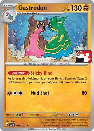 Gastrodon, Prize Pack Series Cards 107/191