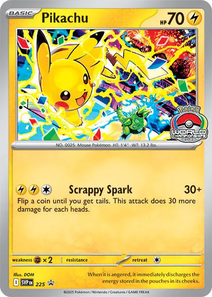 Pikachu, SVP Black Star Promos 225/225
