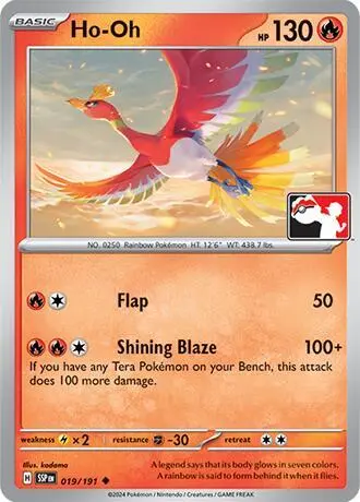Ho-Oh, Prize Pack Series Cards 019/191