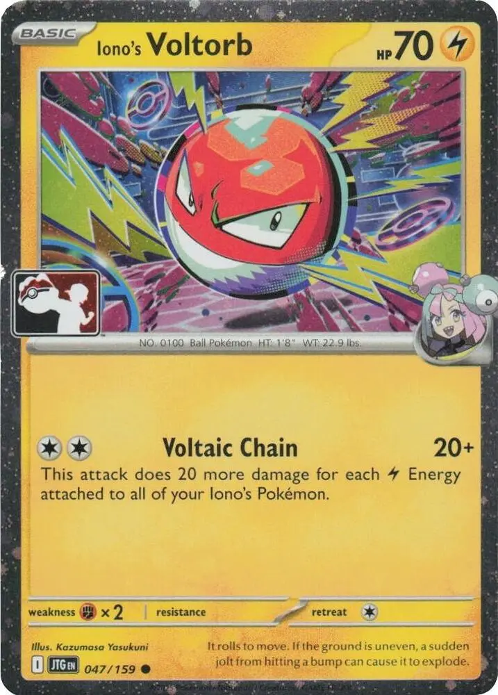 Iono's Voltorb, Prize Pack Series Cards 047/159