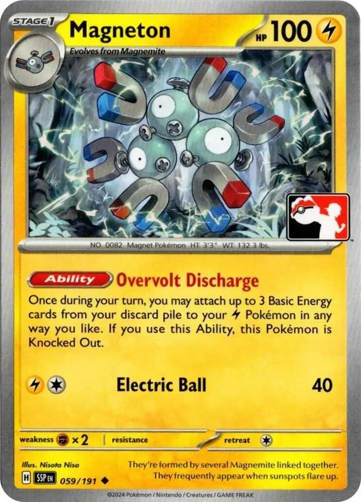 Magneton, Prize Pack Series Cards 059/191