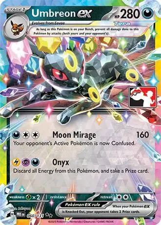 Umbreon ex, Prize Pack Series Cards 060/131