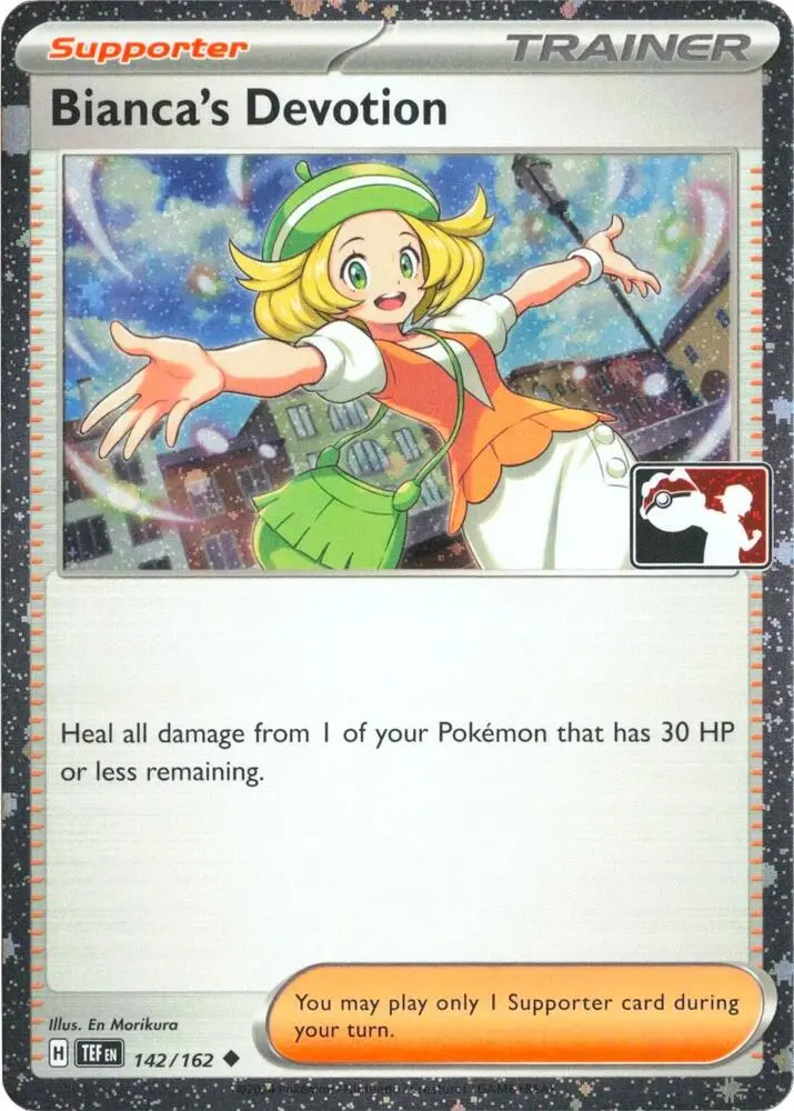 Bianca's Devotion, Prize Pack Series Cards 142/162