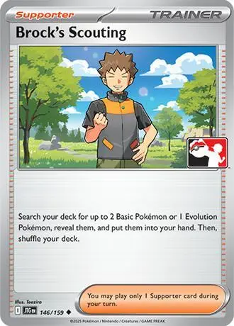 Brock's Scouting, Prize Pack Series Cards 146/159