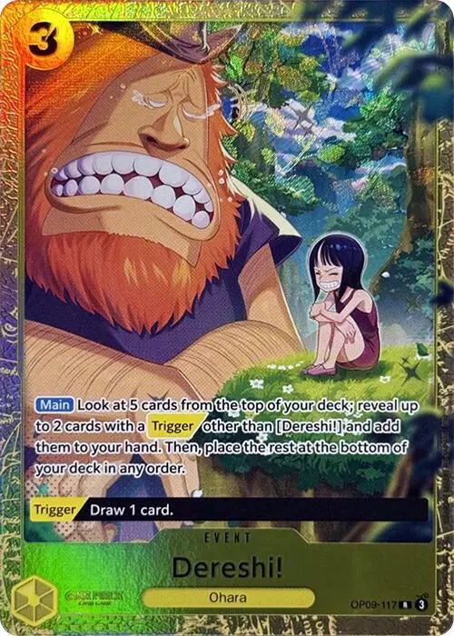 Dereshi! (Premium Card Collection -Best Selection Vol. 4-), One Piece Promotion Cards OP09-117