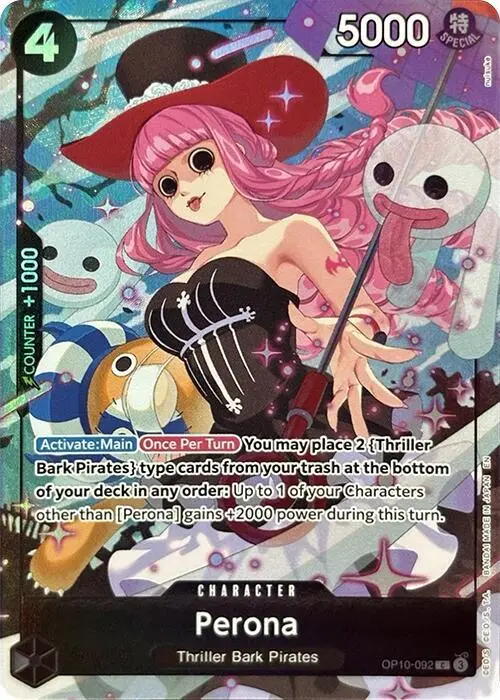 Perona (Premium Card Collection -Best Selection Vol. 4-), One Piece Promotion Cards OP10-092