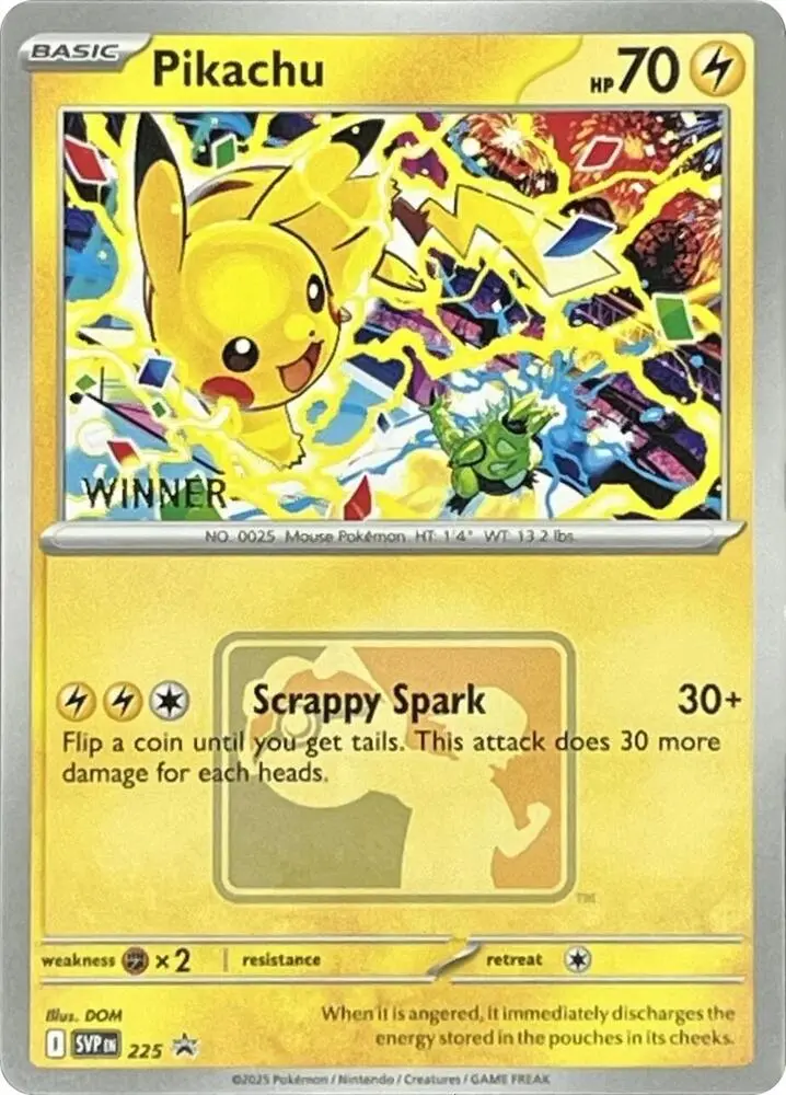 Pikachu, SVP Black Star Promos 027