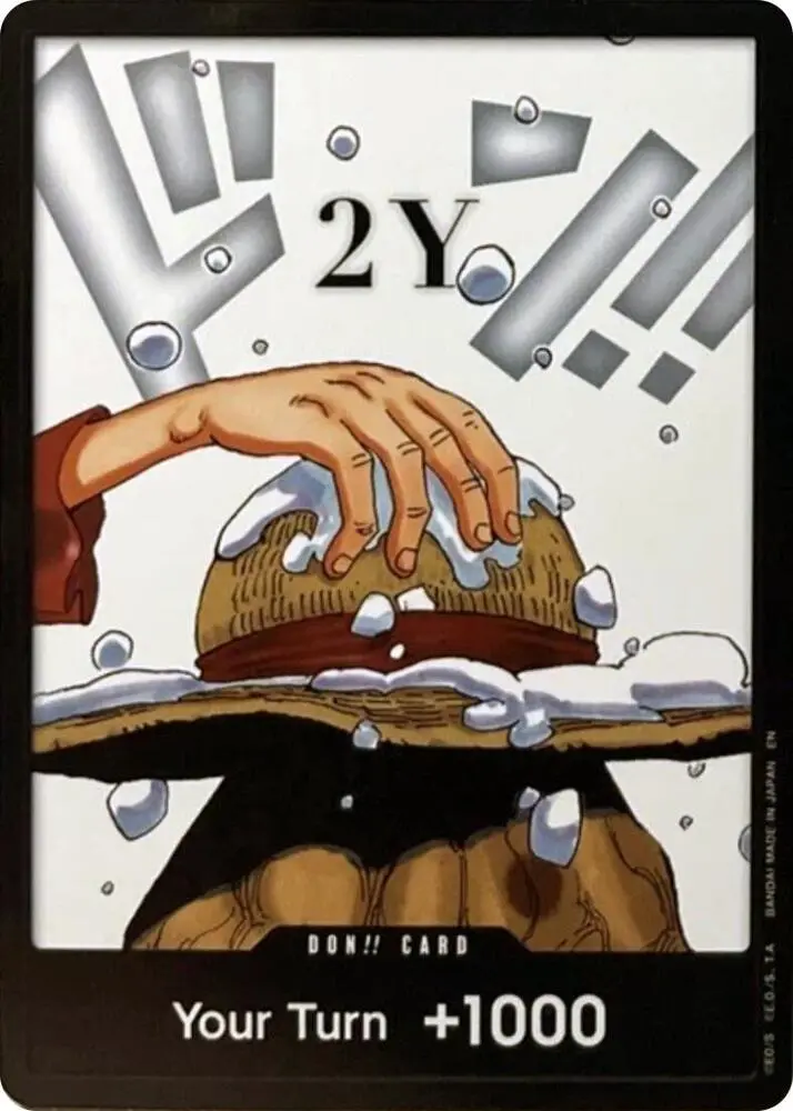 DON!! Card (2Y Double Pack Set Vol. 8), Legacy of the Master DON!!