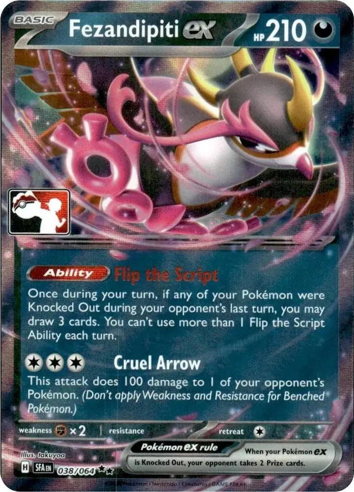 Fezandipiti ex, Prize Pack Series Cards 038/064