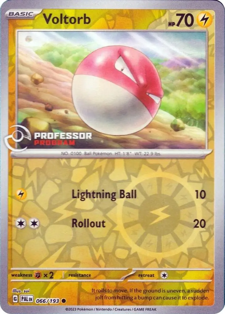 Voltorb, Professor Program Promos 100/165