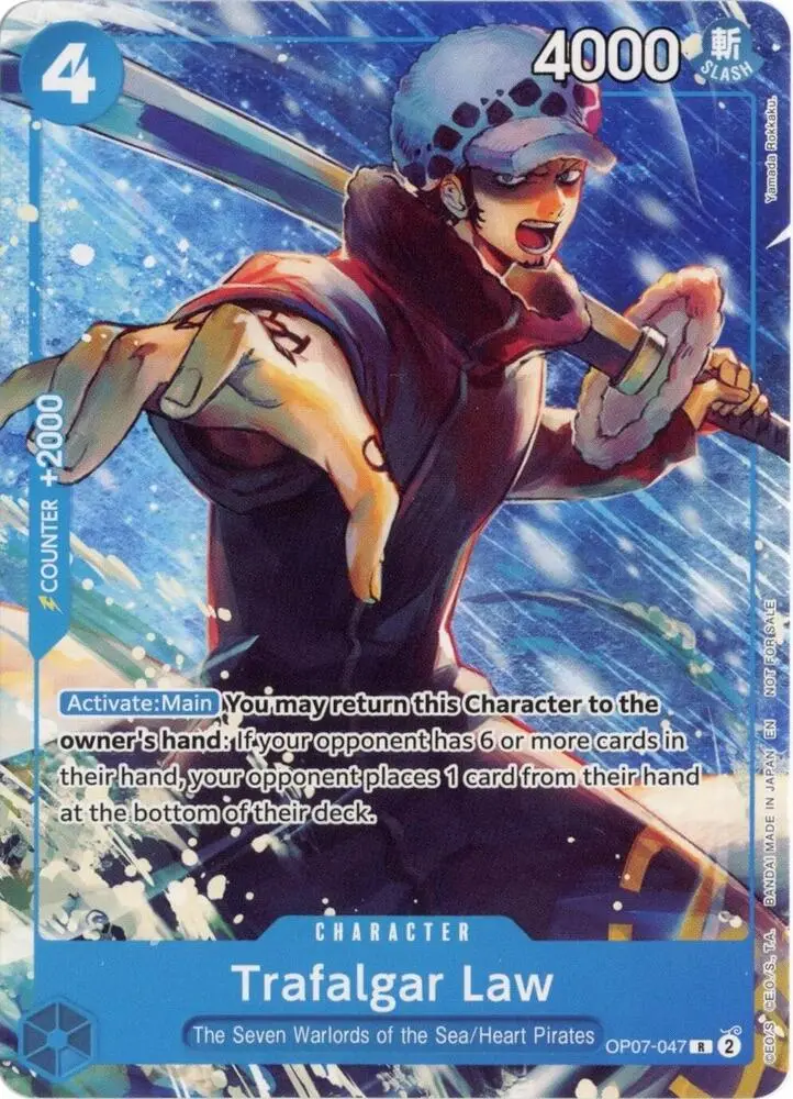 Trafalgar Law (Welcome Pack Vol. 2), One Piece Promotion Cards OP07-047