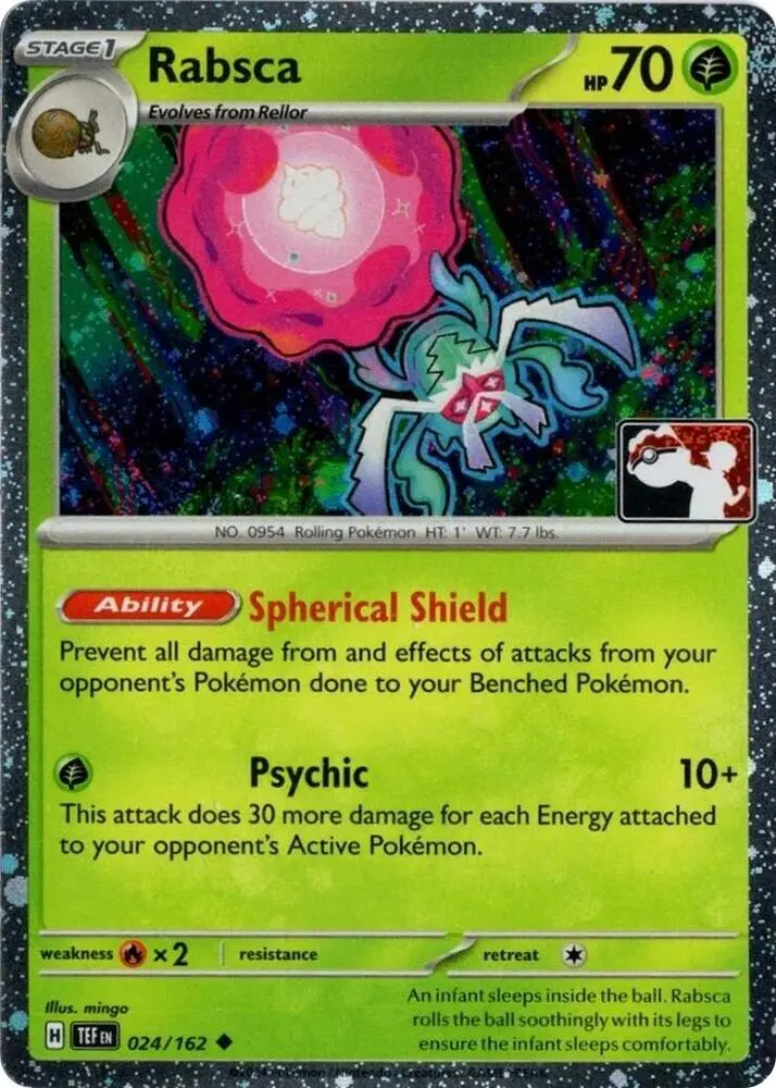 Rabsca, Prize Pack Series Cards 024/162