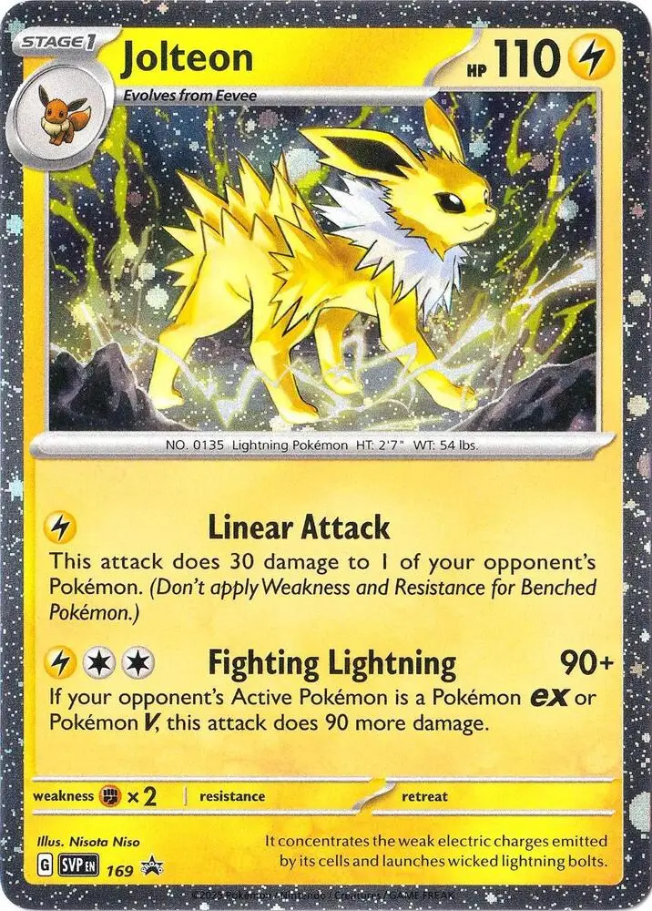 Jolteon, SVP Black Star Promos 169/225