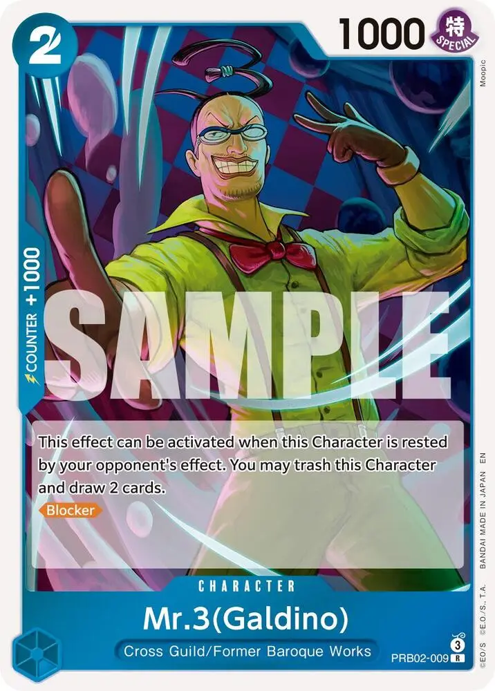 Mr.3 (Galdino), Premium Booster -The Best- Vol. 2 PRB02-009