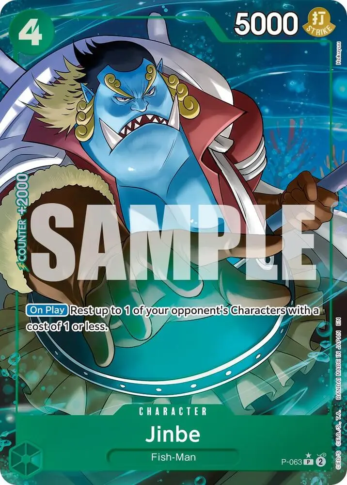 Jinbe (Alt Art), Premium Booster -The Best- Vol. 2 P-063