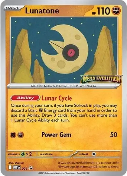 Lunatone, MEP Black Star Promos 004