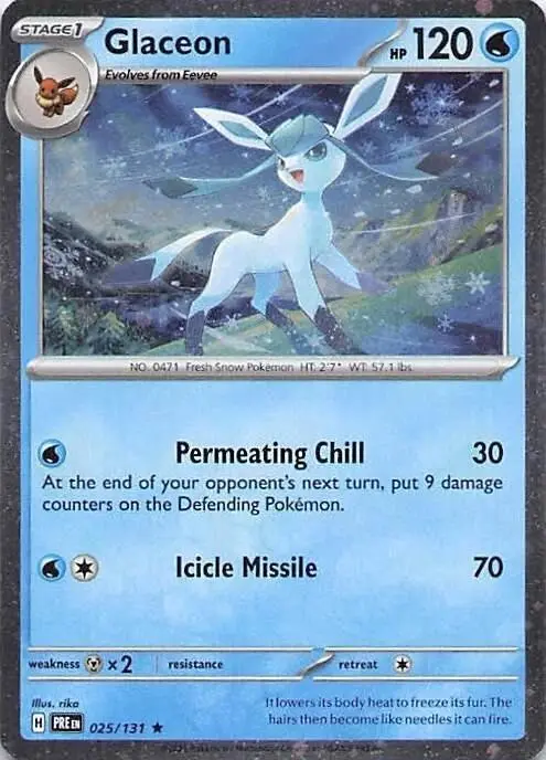 Glaceon, Miscellaneous Cards & Products 025/131
