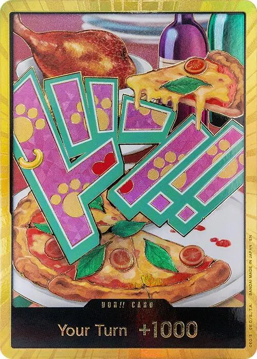 DON!! Card (Bonney Gold), Premium Booster -The Best- Vol. 2 DON!!