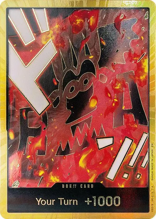 DON!! Card (Dragon Gold), Premium Booster -The Best- Vol. 2 DON!!
