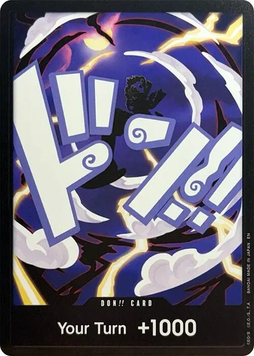 DON!! Card (GEAR5 Luffy), Premium Booster -The Best- Vol. 2 DON!!