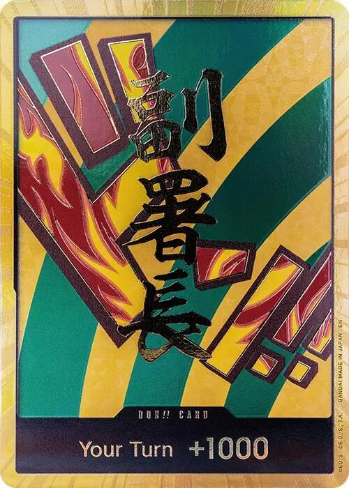 DON!! Card (Hannyabal Gold), Premium Booster -The Best- Vol. 2 DON!!