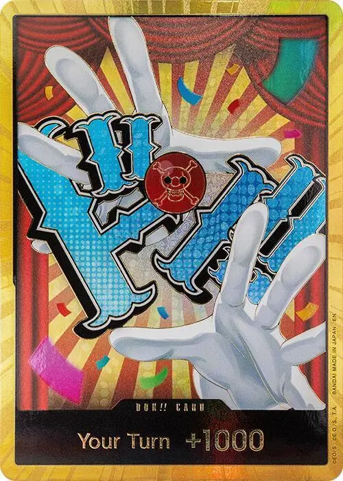 DON!! Card (Buggy Gold), Premium Booster -The Best- Vol. 2 DON!!