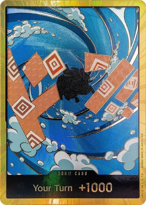 DON!! Card (Jinbe Gold), Premium Booster -The Best- Vol. 2 DON!!