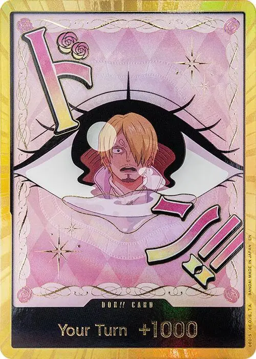 DON!! Card (Pudding Gold), Premium Booster -The Best- Vol. 2 DON!!