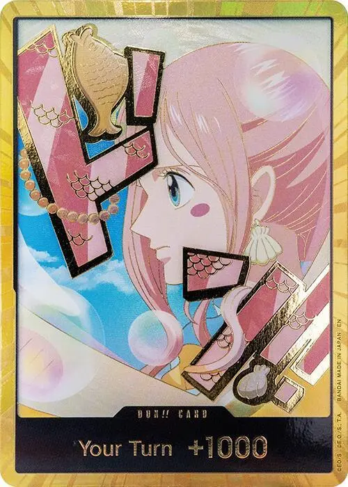 DON!! Card (Shirahoshi Gold), Premium Booster -The Best- Vol. 2 DON!!