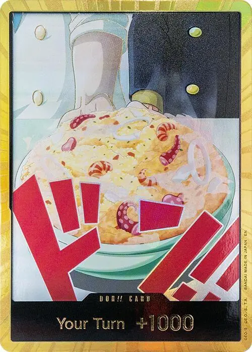 DON!! Card (Sanji Gold), Premium Booster -The Best- Vol. 2 DON!!