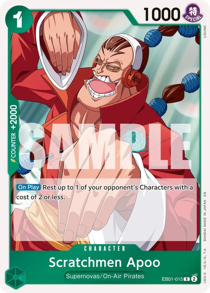 Scratchmen Apoo (Reprint), Premium Booster -The Best- Vol. 2 EB01-015