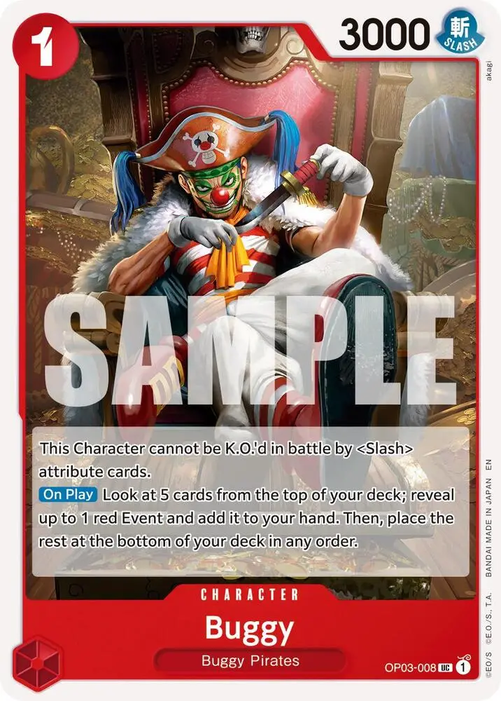Buggy (Reprint), Premium Booster -The Best- Vol. 2 OP03-008
