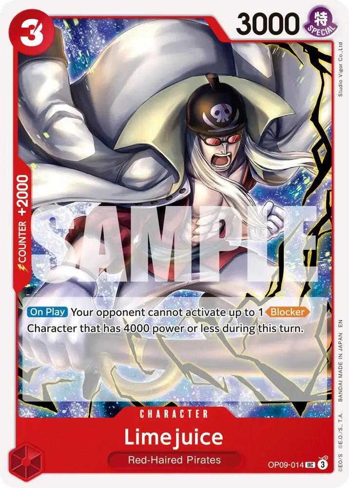 Limejuice (Reprint), Premium Booster -The Best- Vol. 2 OP09-014