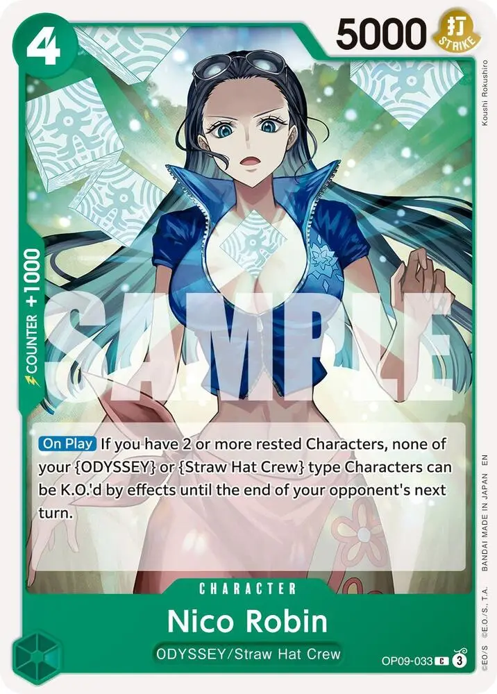 Nico Robin (Reprint), Premium Booster -The Best- Vol. 2 OP09-033