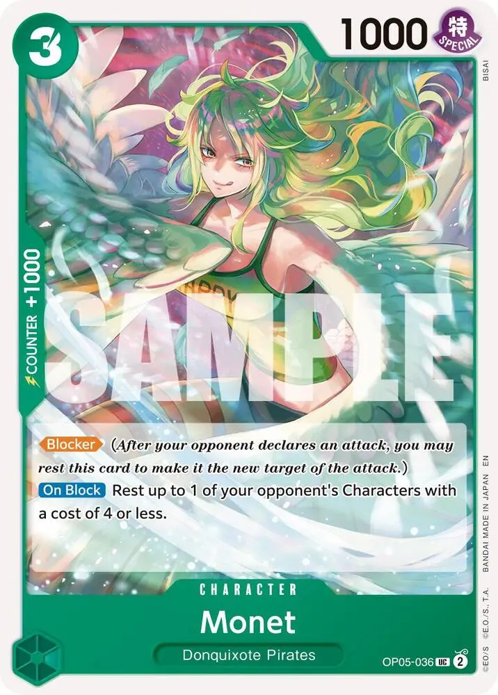 Monet (Reprint), Premium Booster -The Best- Vol. 2 OP05-036
