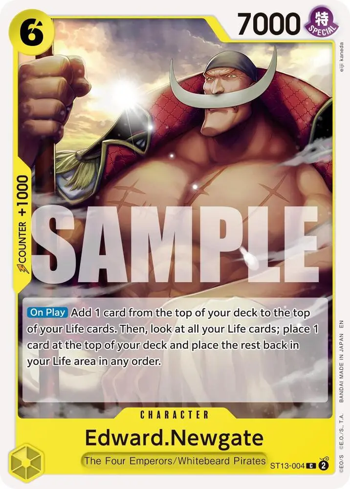 Edward.Newgate (Reprint), Premium Booster -The Best- Vol. 2 ST13-004