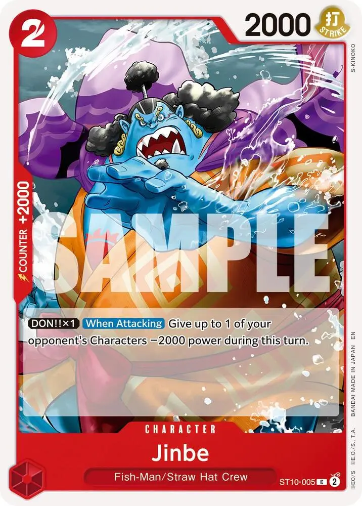 Jinbe (Reprint), Premium Booster -The Best- Vol. 2 ST10-005