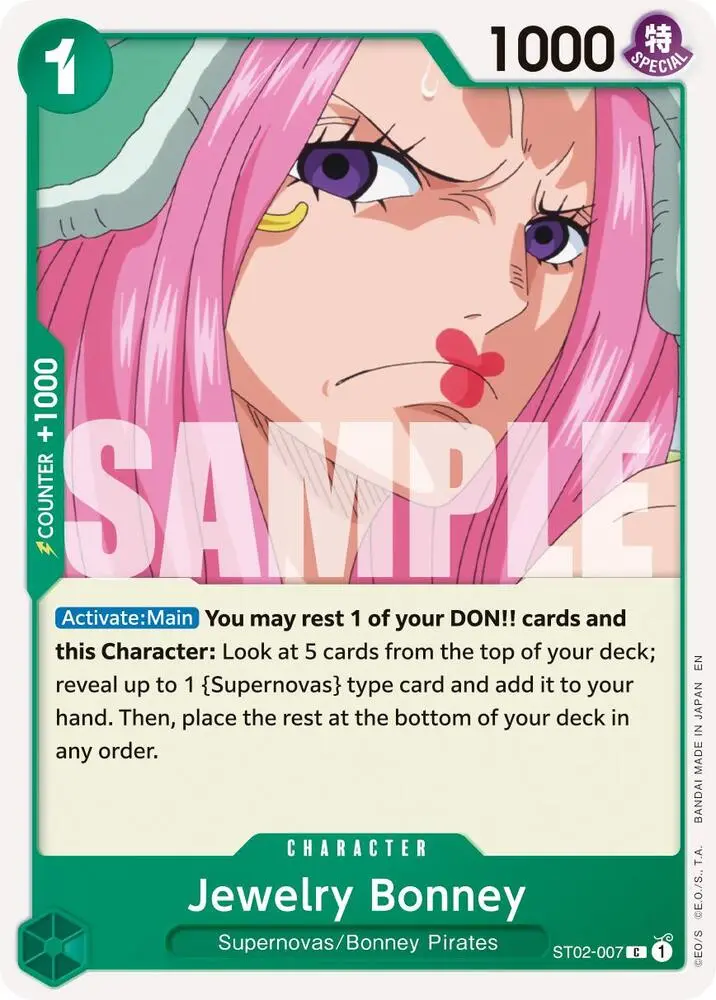 Jewelry Bonney (Reprint), Premium Booster -The Best- Vol. 2 ST02-007