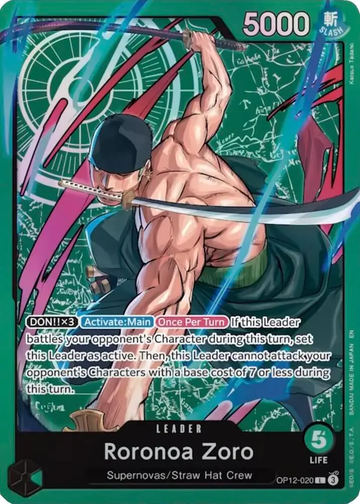 Roronoa Zoro (Zoro Deck), Learn Together Deck Set OP12-020
